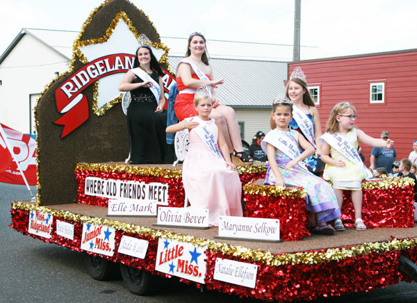 New royalty rides in parade